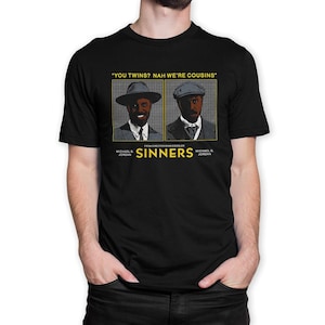 Sinners Twins T-Shirt, Men&#39;s Women&#39;s Sizes (SNN-676201)