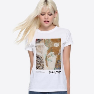 Gustav Klimt Girlfriends Art T-Shirt, Men&#39;s and Women&#39;s Sizes (GST-061061)