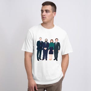 Severance TV Series Characters T-Shirt, Men's and Women's Sizes (SVR-830778)
