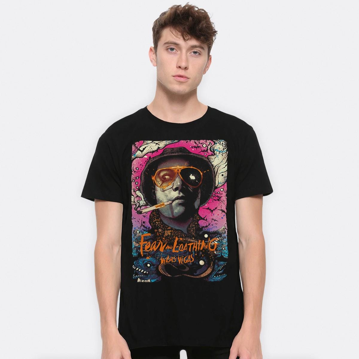 80s 90s LONG JOHNS fear no evil サーマルTシャツ 80s 90s LONG JOHNS fear no evil サーマルTシャツ