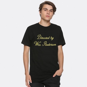 Directed by Wes Anderson T-Shirt, Men&#39;s Women&#39;s Sizes (AND-47761)