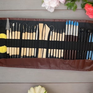 Pottery Clay Sculpting Tool Kit, Craft Pottery Sculpting Modeling Tool Set, Polymer Sculpture Set, Clay Carving Tools, Pottery Lover Gift