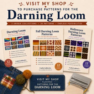 Visible Mending Kit, Mending Loom, Clothing Repair, Speedweve 14 Hooks, Christmas Gift for Mom image 8