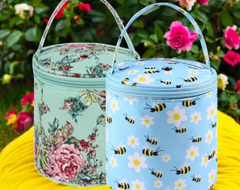 Portable Yarn Storage Bag, Crochet Knitting Organizer