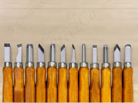 Wood Carving Knife Set - 20 PCS Wood Whittling Kit Set for DIY Sculpture Carpenter Beginners & Experts Wood Carving Knife Set Gift DIY