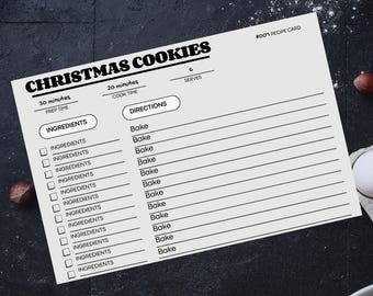Recipe Card