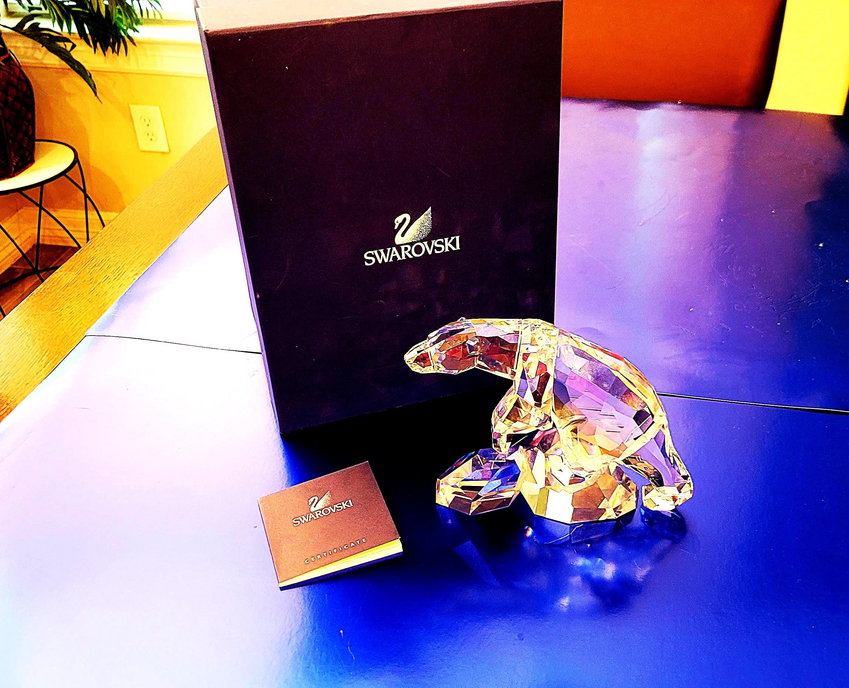 Swarovski Polar Bear - Etsy