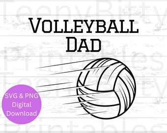Volleyball Dad SVG, Volleyball Dad PNG, Volleyball Dad, Volleyball svg, Volleyball png, Cut File, svg for Cricut, png for Silhouette