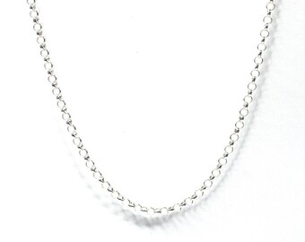 Rolo Chain | Rolo Chain Necklace | Silver Chain | Sterling Silver Chain | Everyday Necklace Chain | Chain Necklace