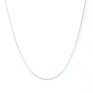 Small Link Chain | Curb Chain | Silver Chain | Sterling Silver Chain | Everyday Necklace Chain | Chain Necklace