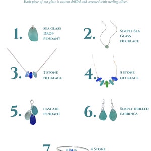 Personalisierter Meerglas Schmuck - Verwende Dein eigenes Meerglas!