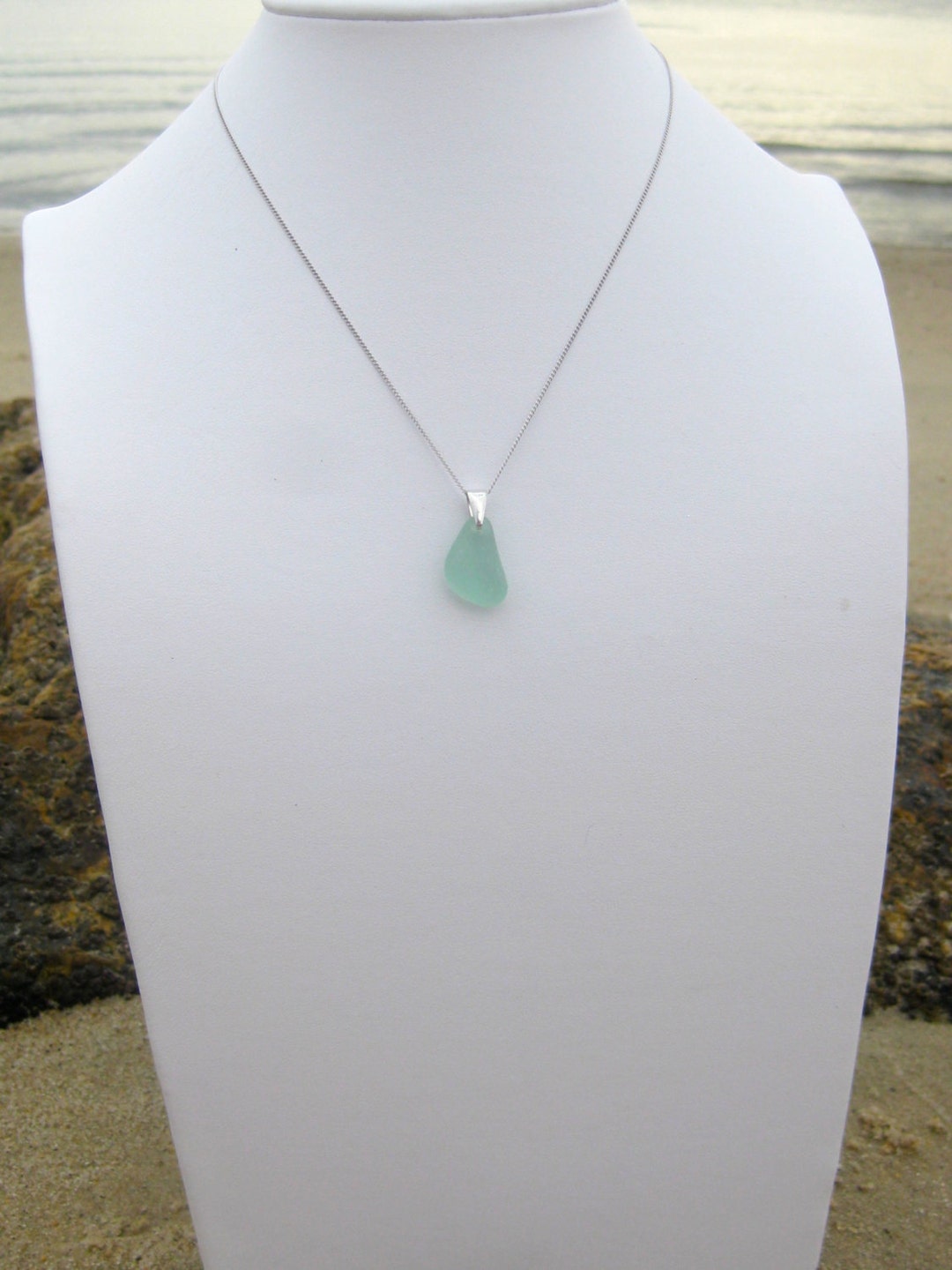 Sea Glass Jewelry - Beach Necklace