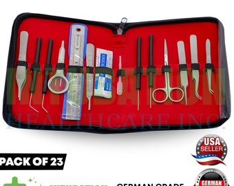 Entomology Dissecting Kit Dissection Anatomy Medical Veterinary Student Practice Biology lab kit Students Training Kits German Grade
