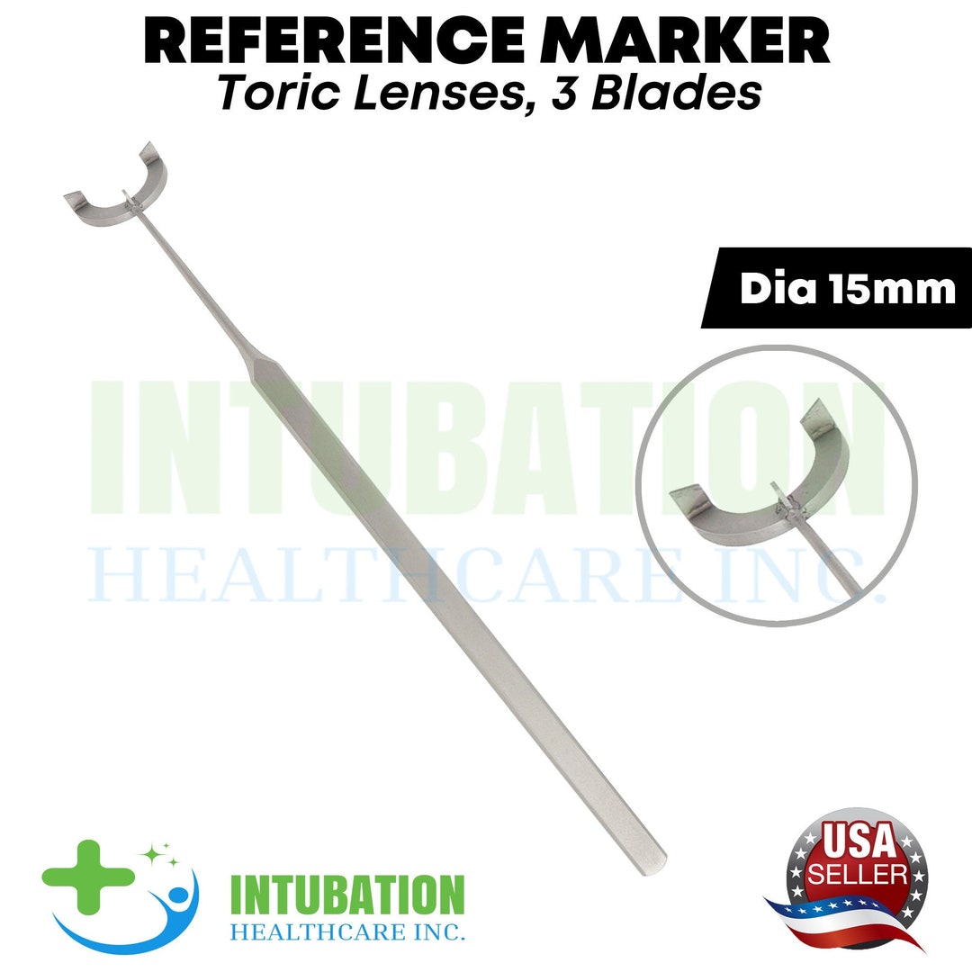Reference Marker Tool for Toric Lens Alignment Three Blade Design 15mm ...
