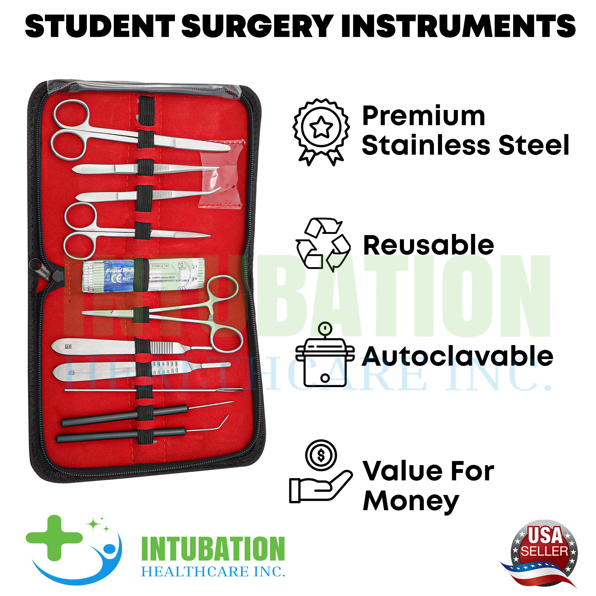 Dissection Kit For Biology Lab Oiakus Stainless Steel Dissection Tools ...