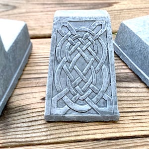 Celtic Knot Pot Feet (Bluestone) Irish Home Decor and Garden Art