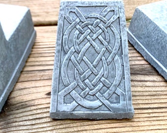Celtic Knot Pot Feet (Bluestone) Irish Home Decor and Garden Art