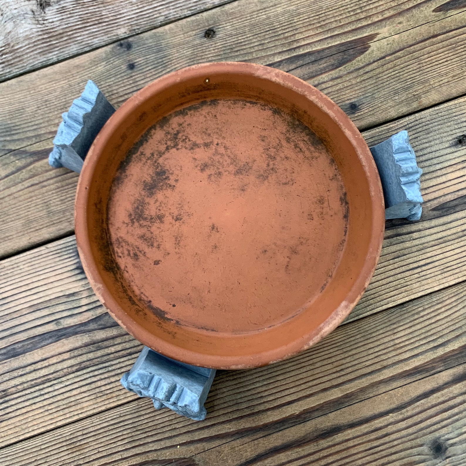 Green Man Pot Feet bluestone Concrete Pot Risers Etsy