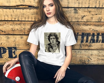 Unisex T-shirt | Bruce Springsteen Tribute T-Shirt | Fan Art Rock Music Guitar Art Thunder Road