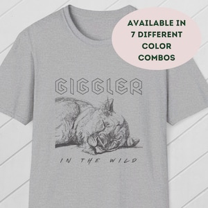 Giggly Squad Fan Shirt Giggler in the Wild Shirt Gift for Giggler Hannah Berner Paige Desorbo Shirt Club Giggly Shirt