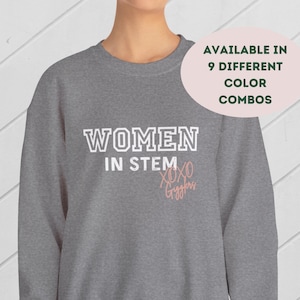 Giggly Squad Fan Sweatshirt Women in Stem Sweatshirt Hannah Berner Paige Desorbo Sweatshirt Club Giggly Sweatshirt Giggler Gift