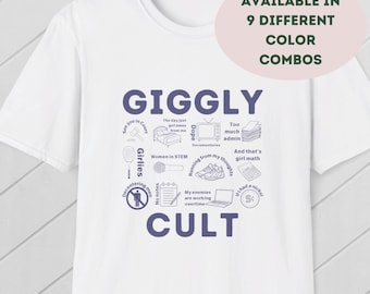 Giggly Squad Fan Shirt Giggly Cult Shirt Gift for Giggler Hannah Berner Paige Desorbo Shirt Club Giggly Gift