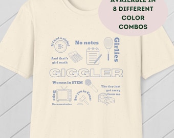 Giggly Squad Fan Shirt Giggler Shirt Hannah Berner Paige Desorbo Shirt Club Giggly Shirt Gift for Giggler