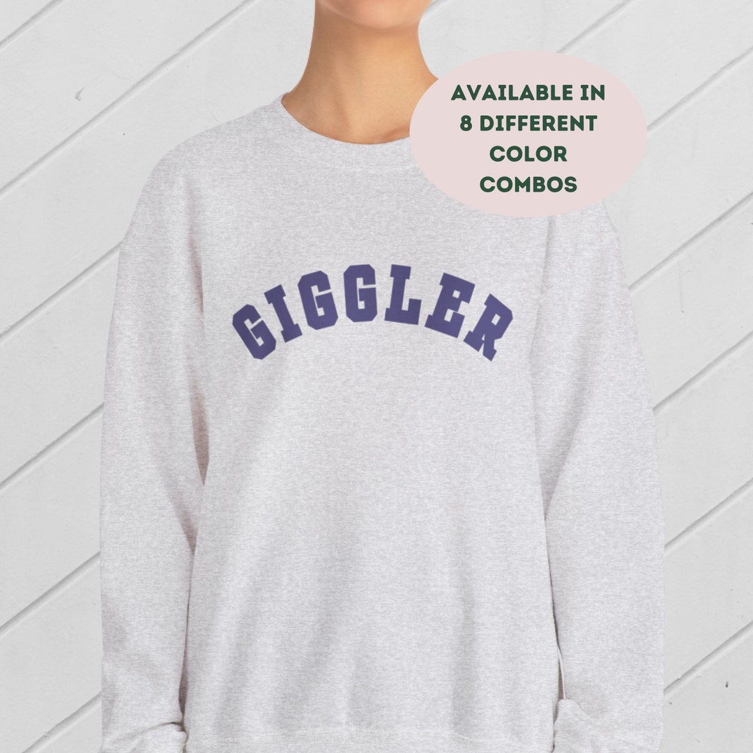 Giggly Squad Fan Sweatshirt Giggler Sweatshirt Gift for Giggler Hannah