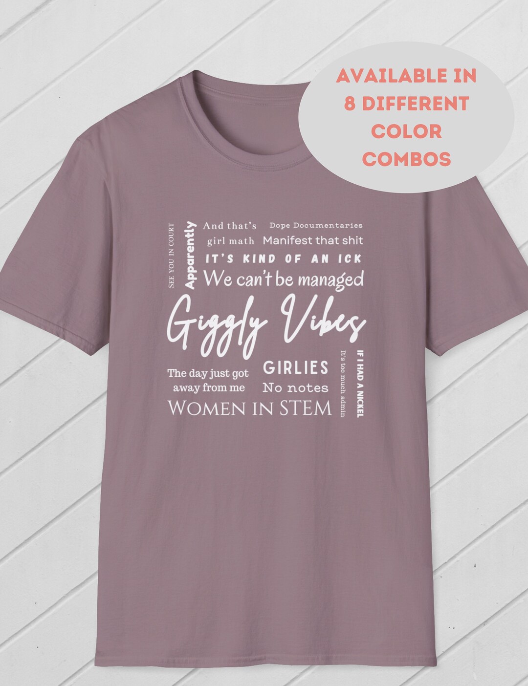 Giggly Squad Fan Shirt Giggly Vibes Shirt Hannah Berner Paige Desorbo ...