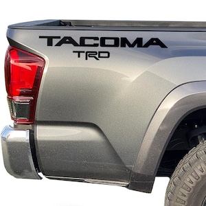 Tacoma Decal TRD Truck Fit Toyota Sticker Vinyl Decals Bedside Off Road Sport
