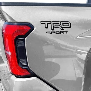 TRD Sport Decals Tacoma 2024 2025 Truck Fit Toyota Bedside Decal Sticker Vinyl 2