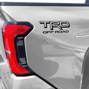 TRD Off Road Decals Tacoma 2024 2025 Truck Fit Toyota Bedside Decal Sticker Vinyl 2P