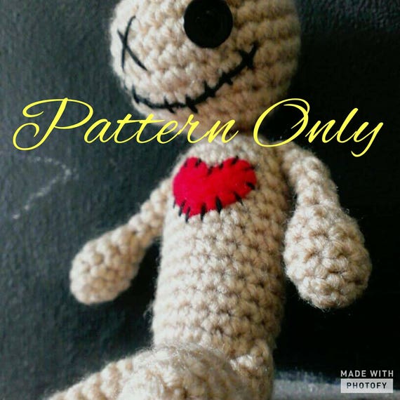 voodoo doll pincushion crochet pattern
