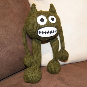 PATTERN Round Knitted Monster image 3