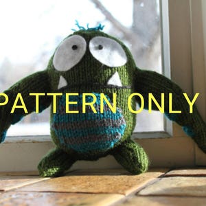 PATTERN Henry the Knitted Tentacle Monster