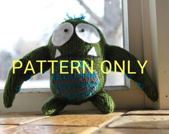 PATTERN Henry the Knitted Tentacle Monster