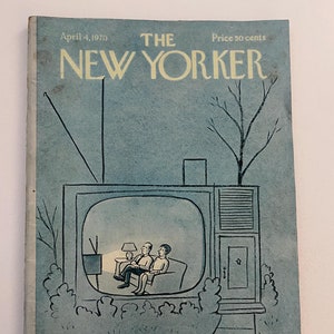 1970 The New Yorker magazine, complete edition. April 4th, 1970