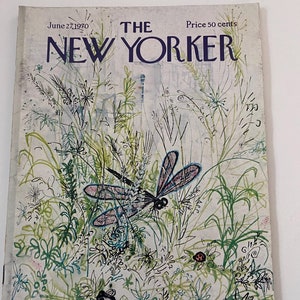 1970 The New Yorker magazine, complete edition. June 27, 1970