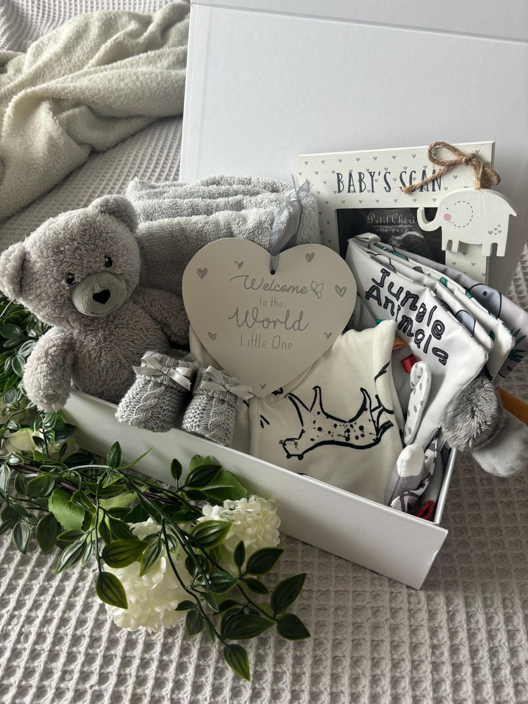 Welcome Little One Baby Hamper Box Free Delivery Newborn Gift Baby ...