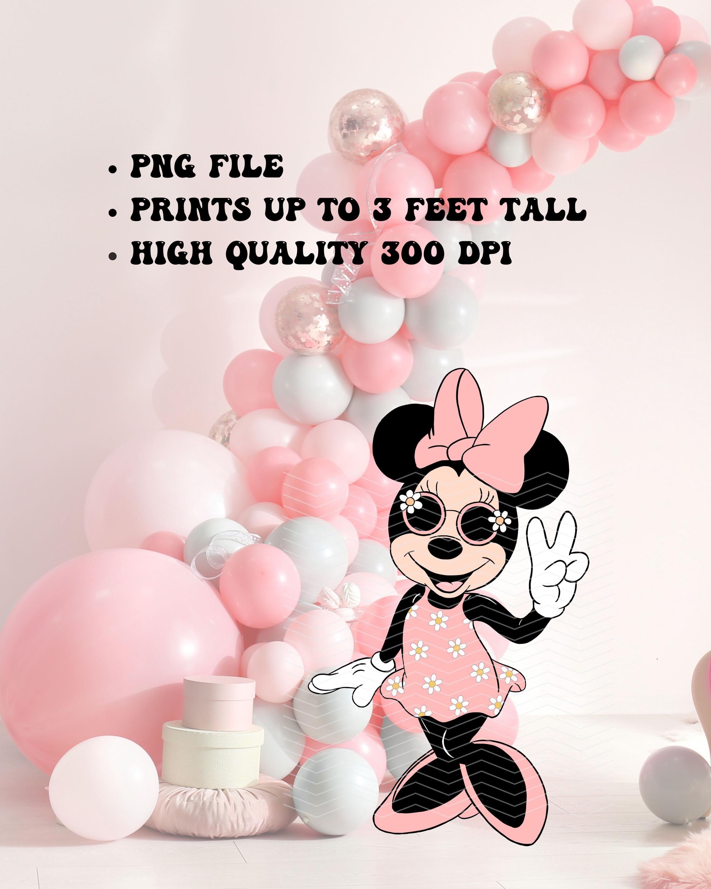 Minnie Mouse Second Birthday With Two Balloon Clipart, Oh Twodles