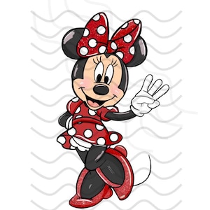minnie mouse red dress clipart Minnie Mouse In Red Dress PNG Images  Free Transparent PNG Download |  CleanPNG