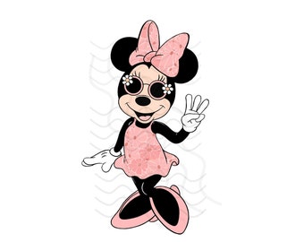 Minnie Maus 3. Geburtstag | Drei Finger Clipart
