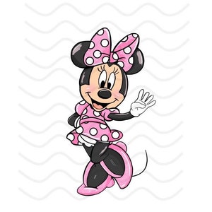 Minnie Mouse vierde verjaardag met vier vingers