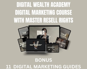 Digital Marketing Course, Digital Wealth Academy, Social Media Course, Digital Marketing, Online Course, Social Media Guide