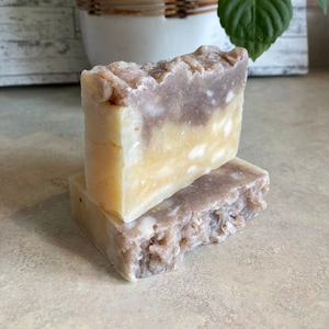 Lavender Coconut Free Soap| Goat Milk| Hydrating, moisturizing, exfoliating, handmade all natural organic skin care