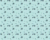 15 OFF Hedge Rose by Kelly Panacci for Penny Rose Fabrics Hashtag Aqua