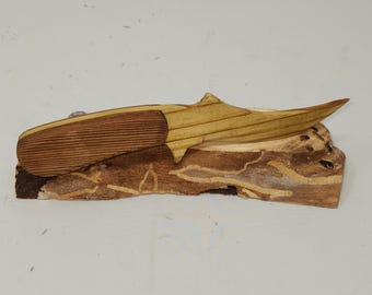 7.5" Wooden Old Timer Skinning Knife