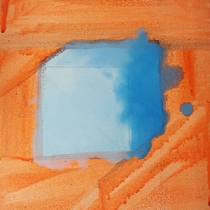 Abstract Expressionist Acrylic Painting