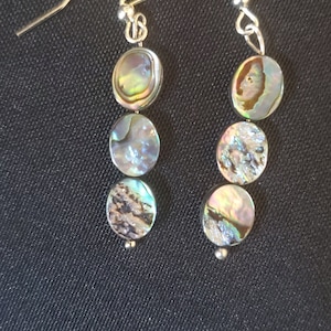 Abalone earrings