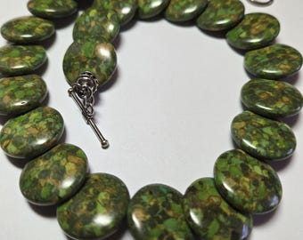 Collana di diaspro imperiale